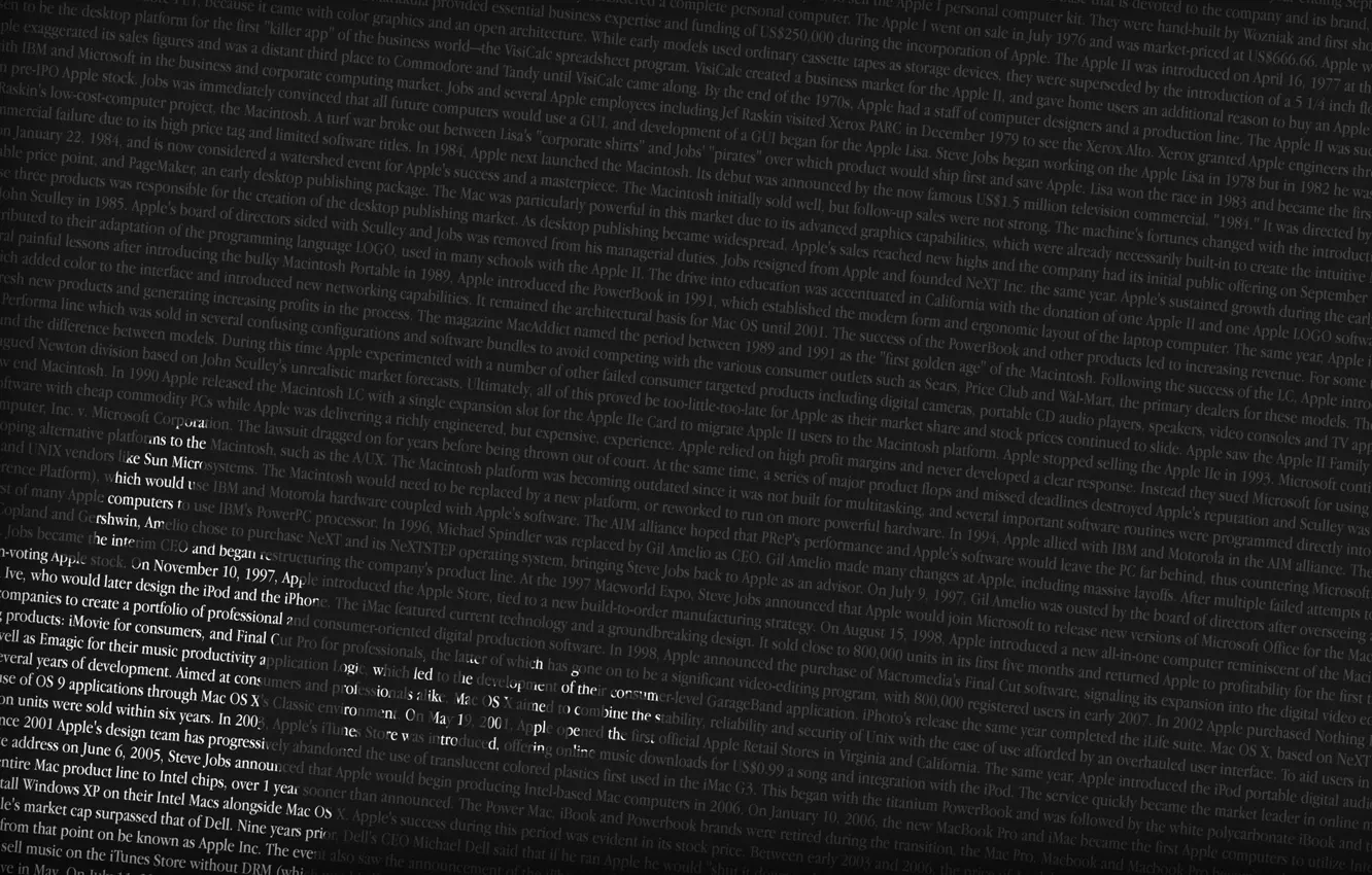 Photo wallpaper apple, logo, i write