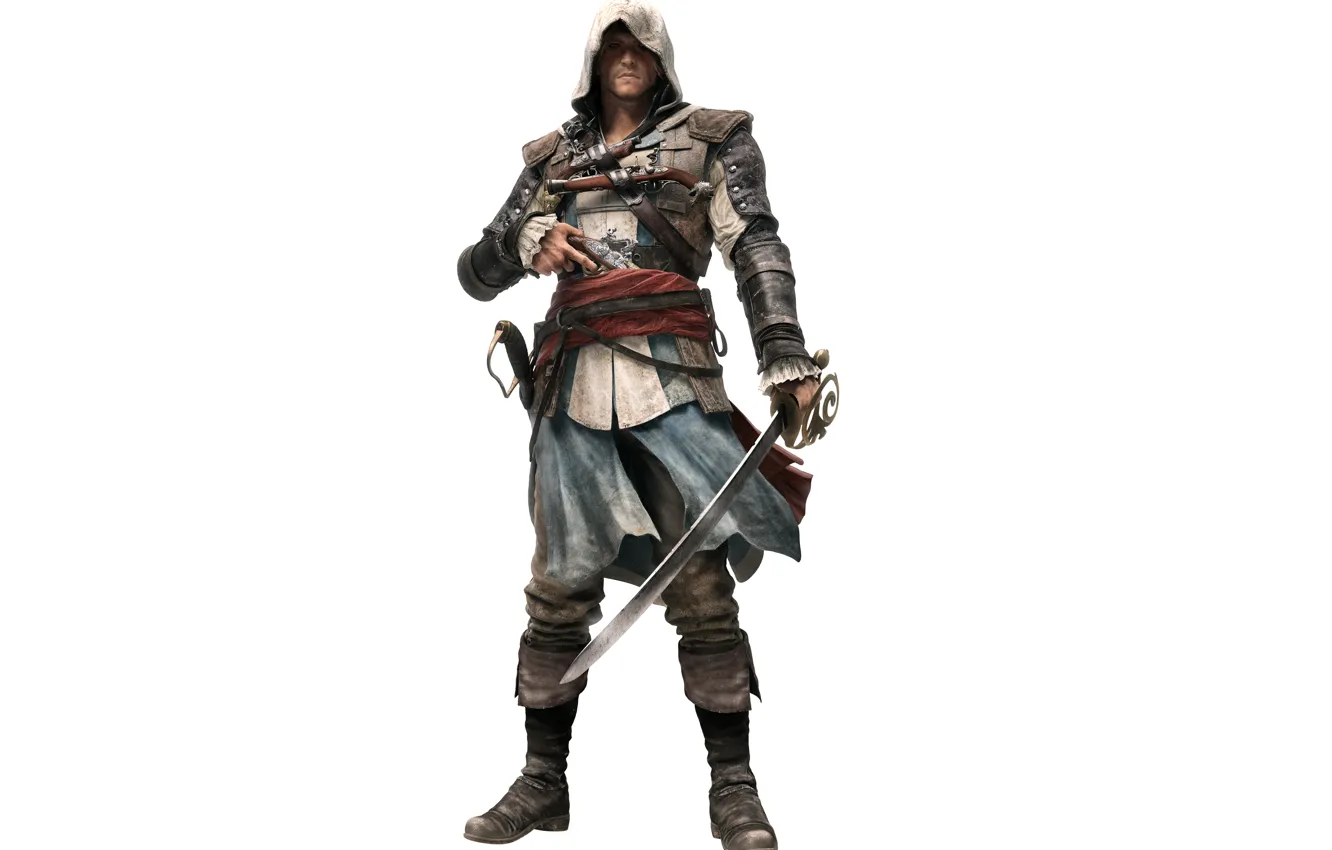 Photo wallpaper pirate, assassin, Edward Kenway, Assassin's Creed IV: Black Flag, Edward Kenway