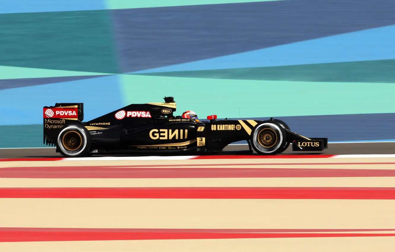 Photo wallpaper Lotus, the car, formula 1, E23