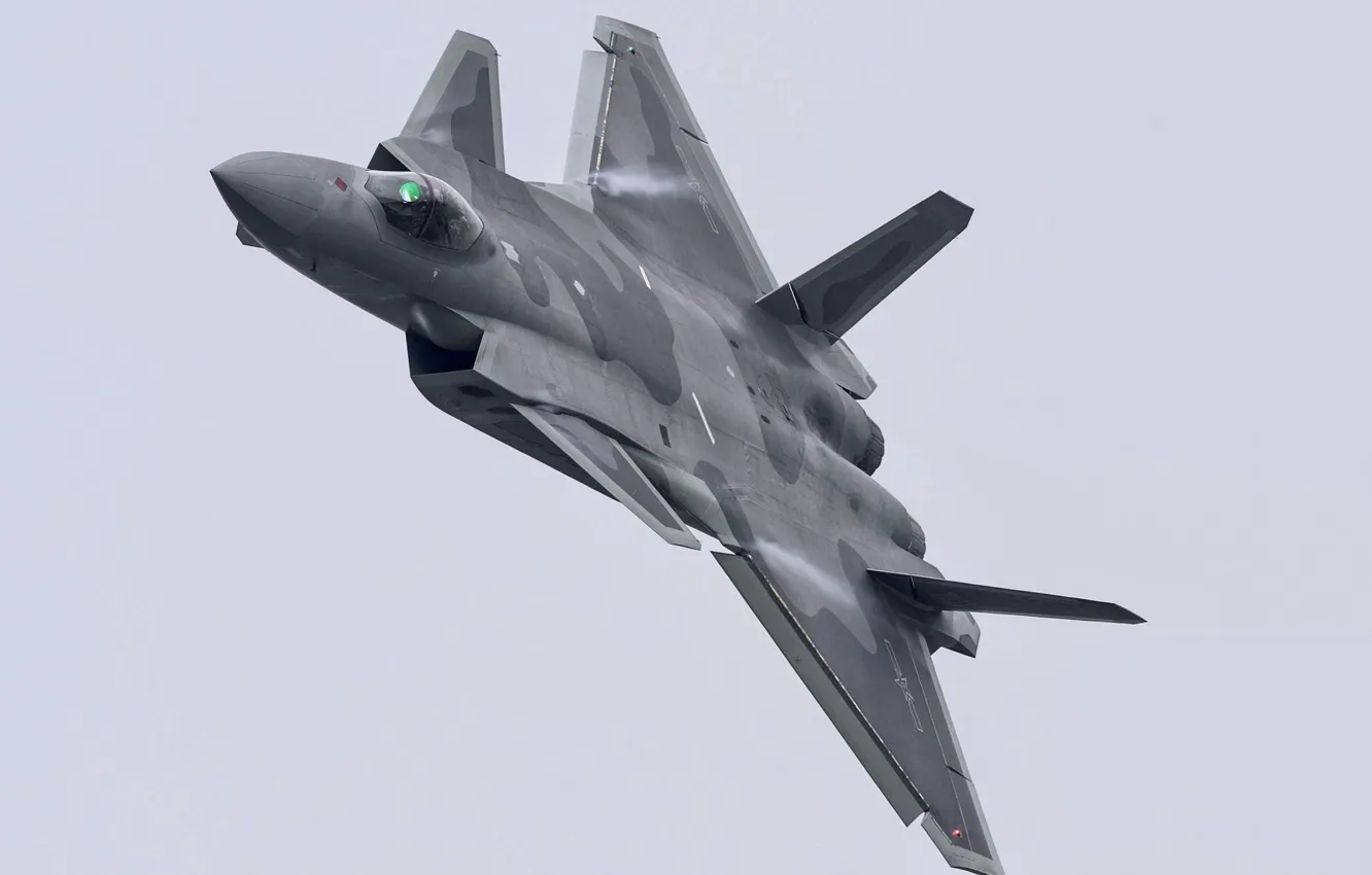Photo wallpaper fighter, pilot, J-20, Chengdu J-20, The Effect Of Prandtl — Glauert, Cockpit, AIR FORCE CHINA, …