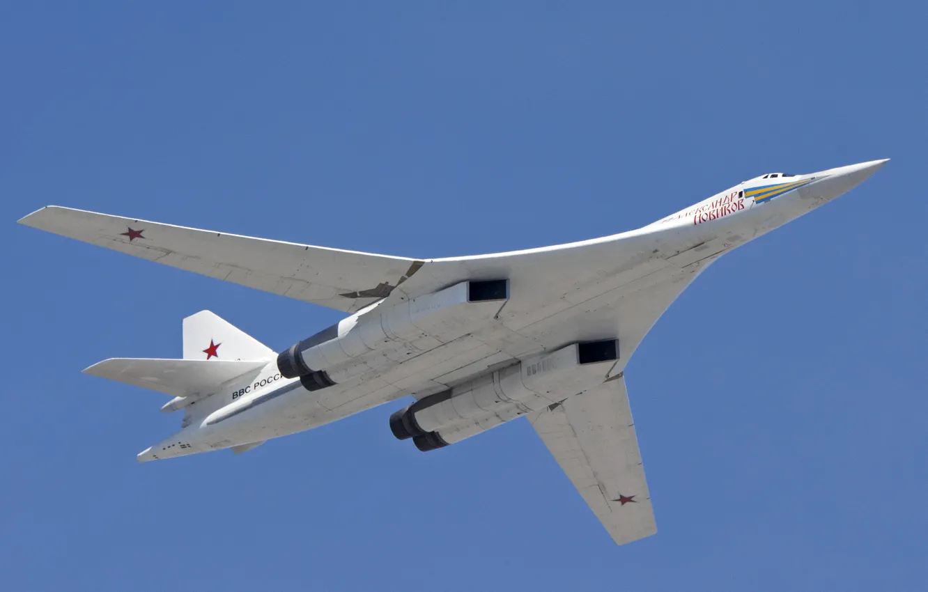 Photo wallpaper strategic, The Tu-160, supersonic, bomber bomber, "White Swan"