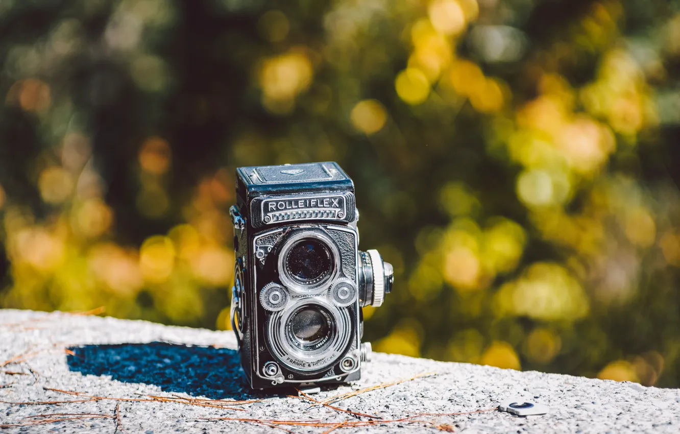 Photo wallpaper camera, the camera, lens