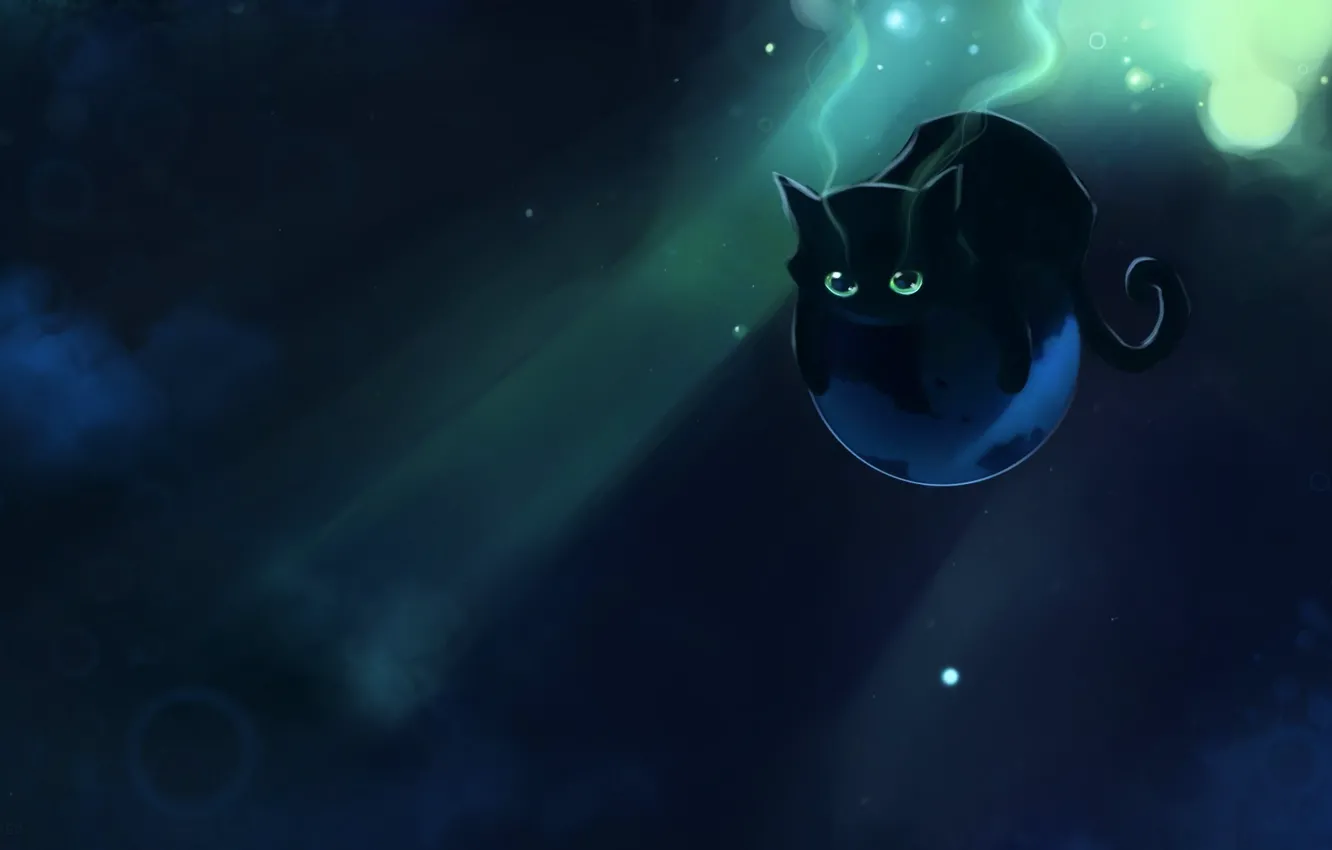 Photo wallpaper planet, Kote, apofiss, flyer