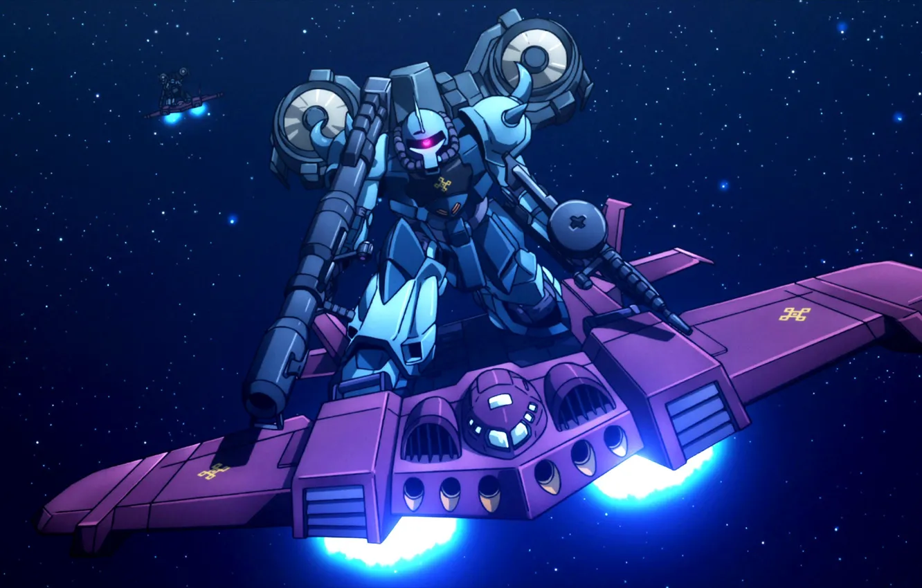 Photo wallpaper weapons, gun, robots, the plane, Mobile Suit Gundam