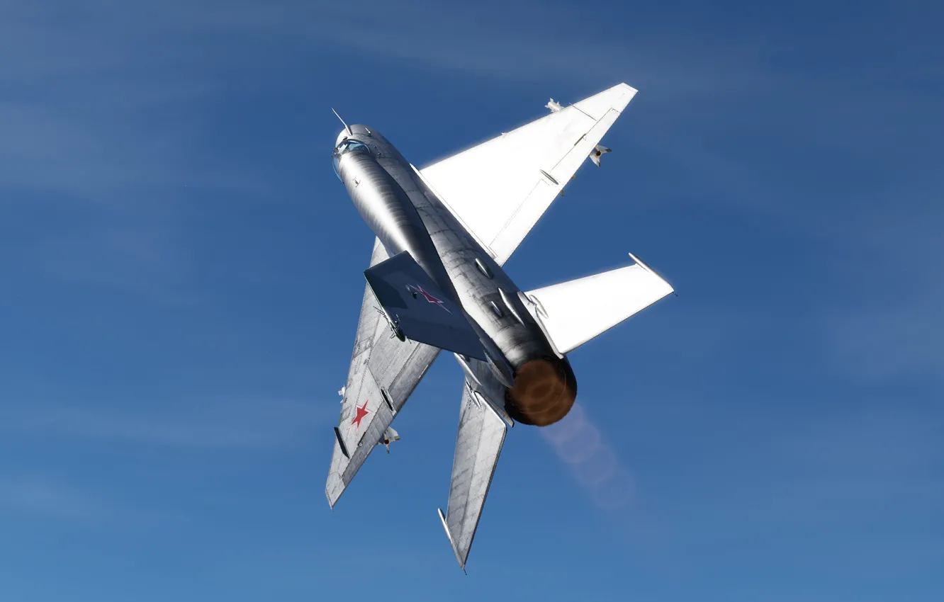 Photo wallpaper aerobatics, KB MiG, MiG-21bis, Frontline fighter