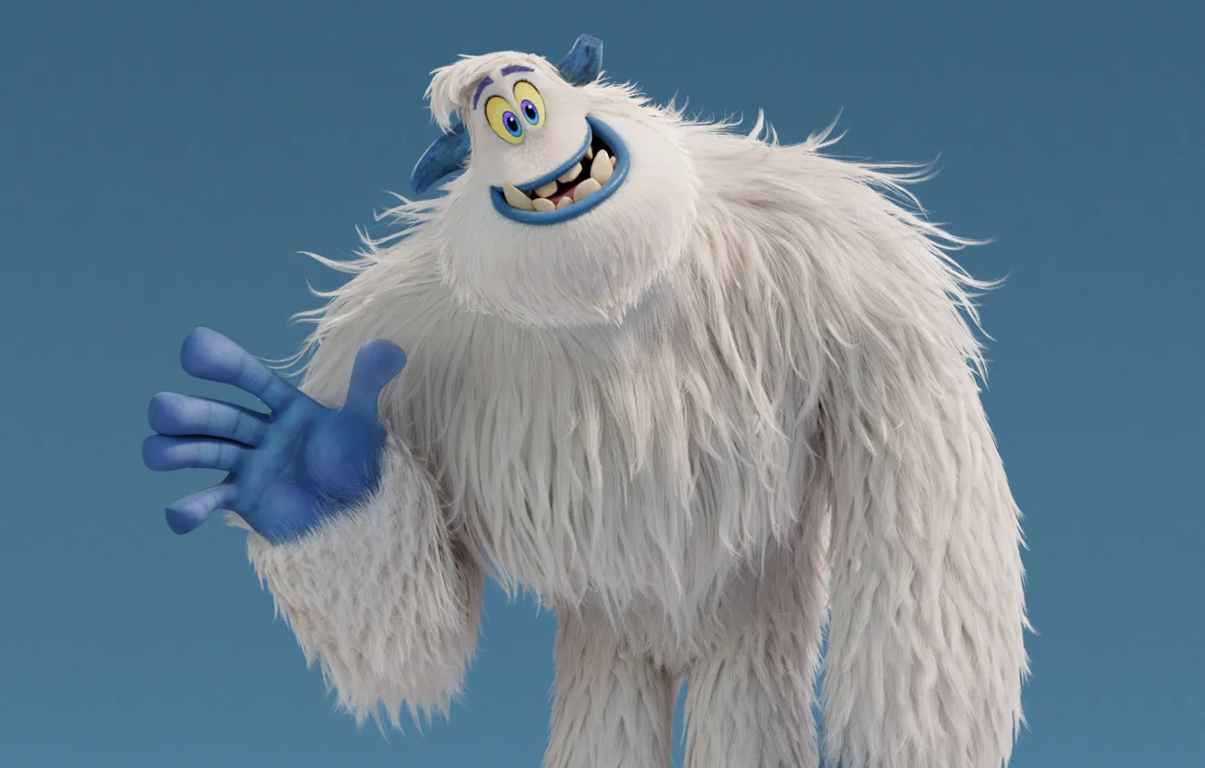Photo wallpaper cartoon, cartoon, characters, Smallfoot, Smallfoot
