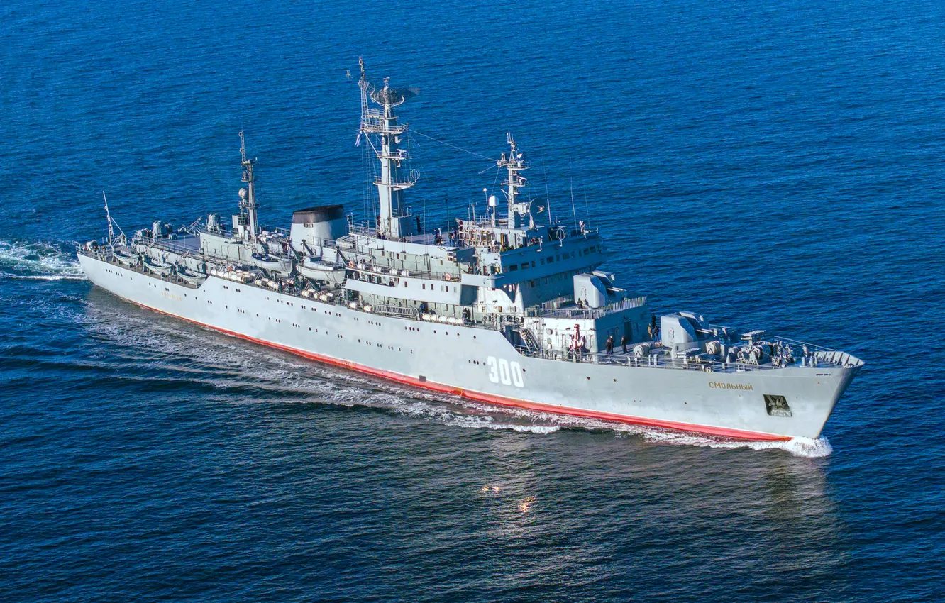 Photo wallpaper hike, training ship, Smolny