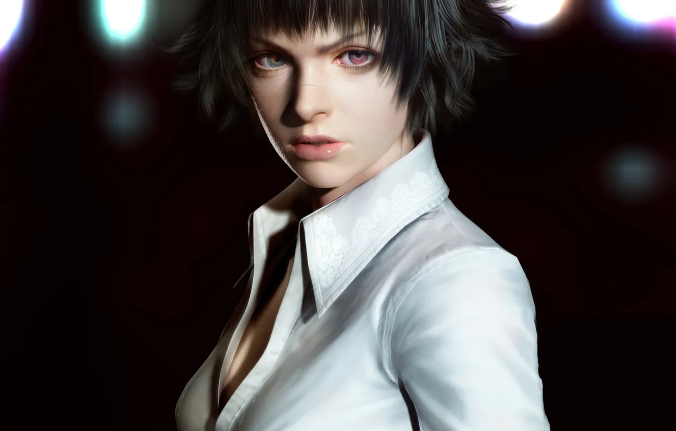 Photo wallpaper girl, Lady, DMC, Devil May Cry, Lady