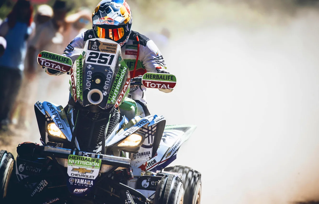 Photo wallpaper ATV, Yamaha, Raptor, Rally, Dakar, Dakar, Rally, Yamaha