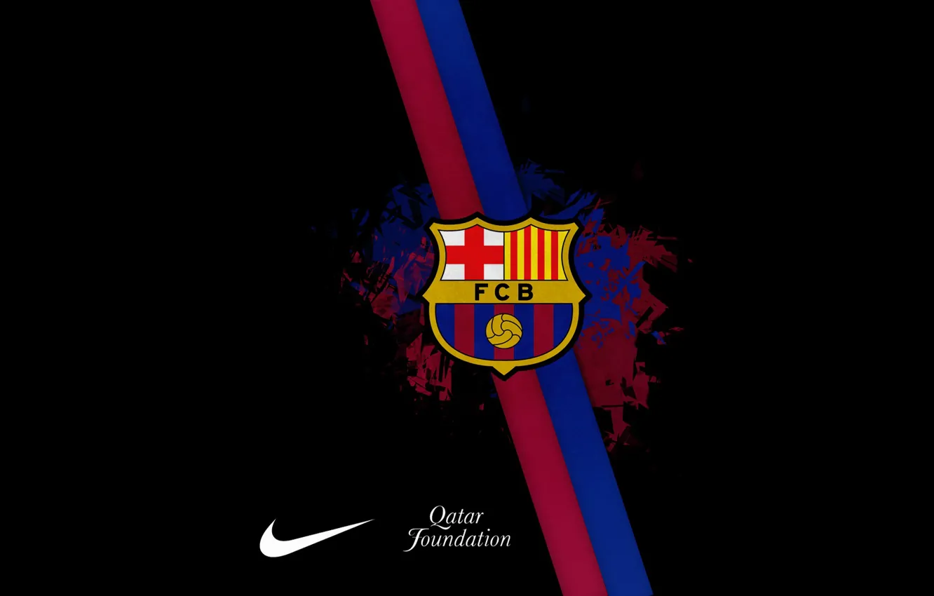 Photo wallpaper wallpaper, logo, football, Sport, FC Barcelona