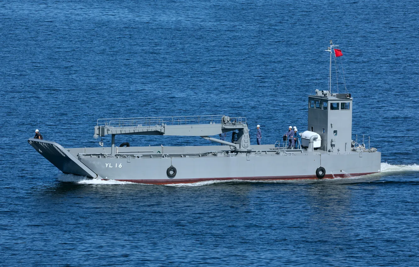 Photo wallpaper ship, Japan, small landing craft