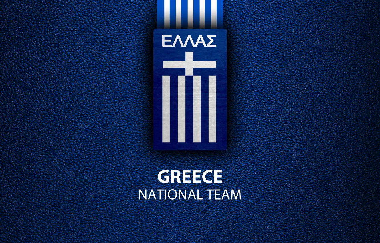 Photo wallpaper wallpaper, sport, logo, football, Greece, National team