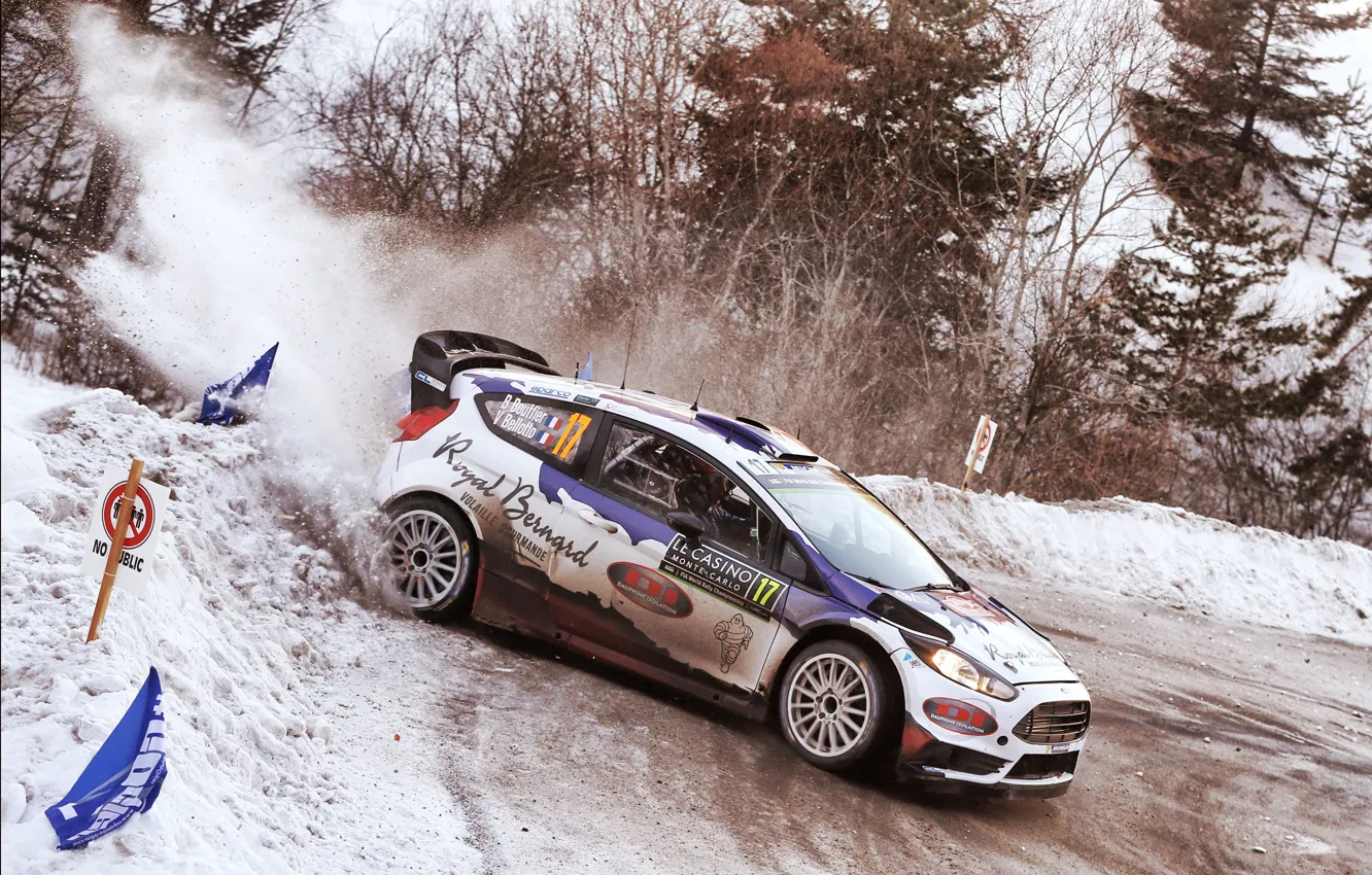Photo wallpaper Ford, WRC, Rally, Fiesta