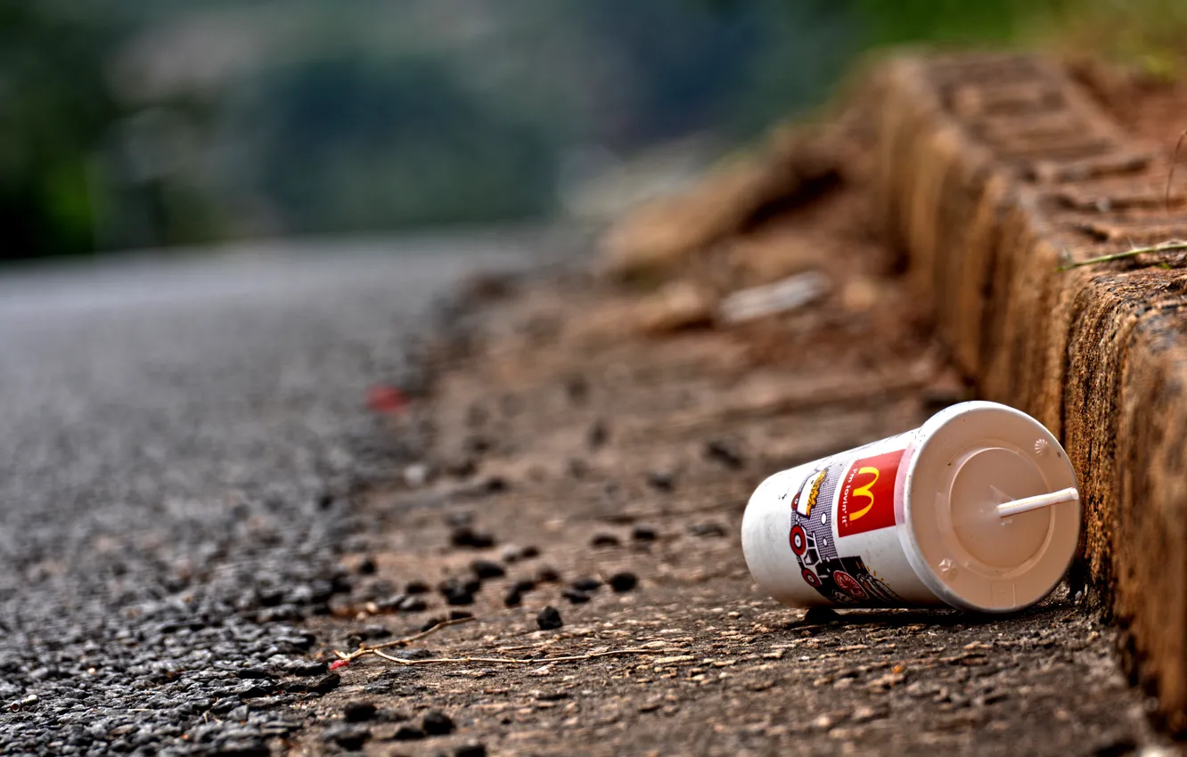 Photo wallpaper McDonald's, McDonalds, food, drink
