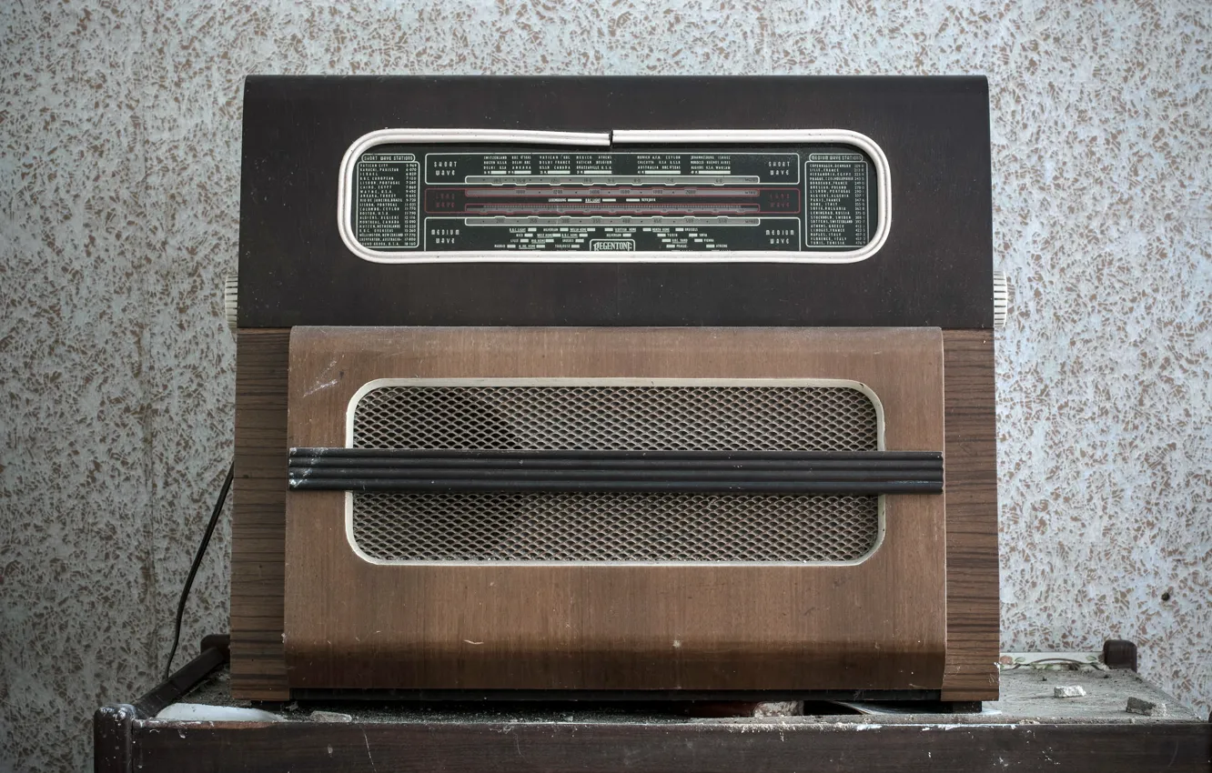 Photo wallpaper background, radio, receiver