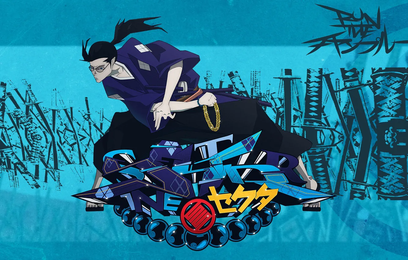 Photo wallpaper samurai, guy, Samurai Chanpur?, Samurai Champloo