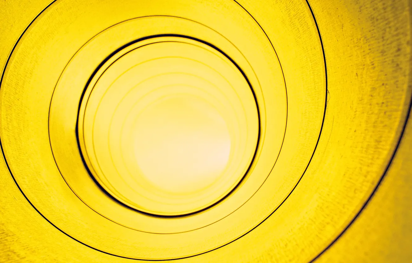 Photo wallpaper light, circles, color, ring, pipe, the tunnel