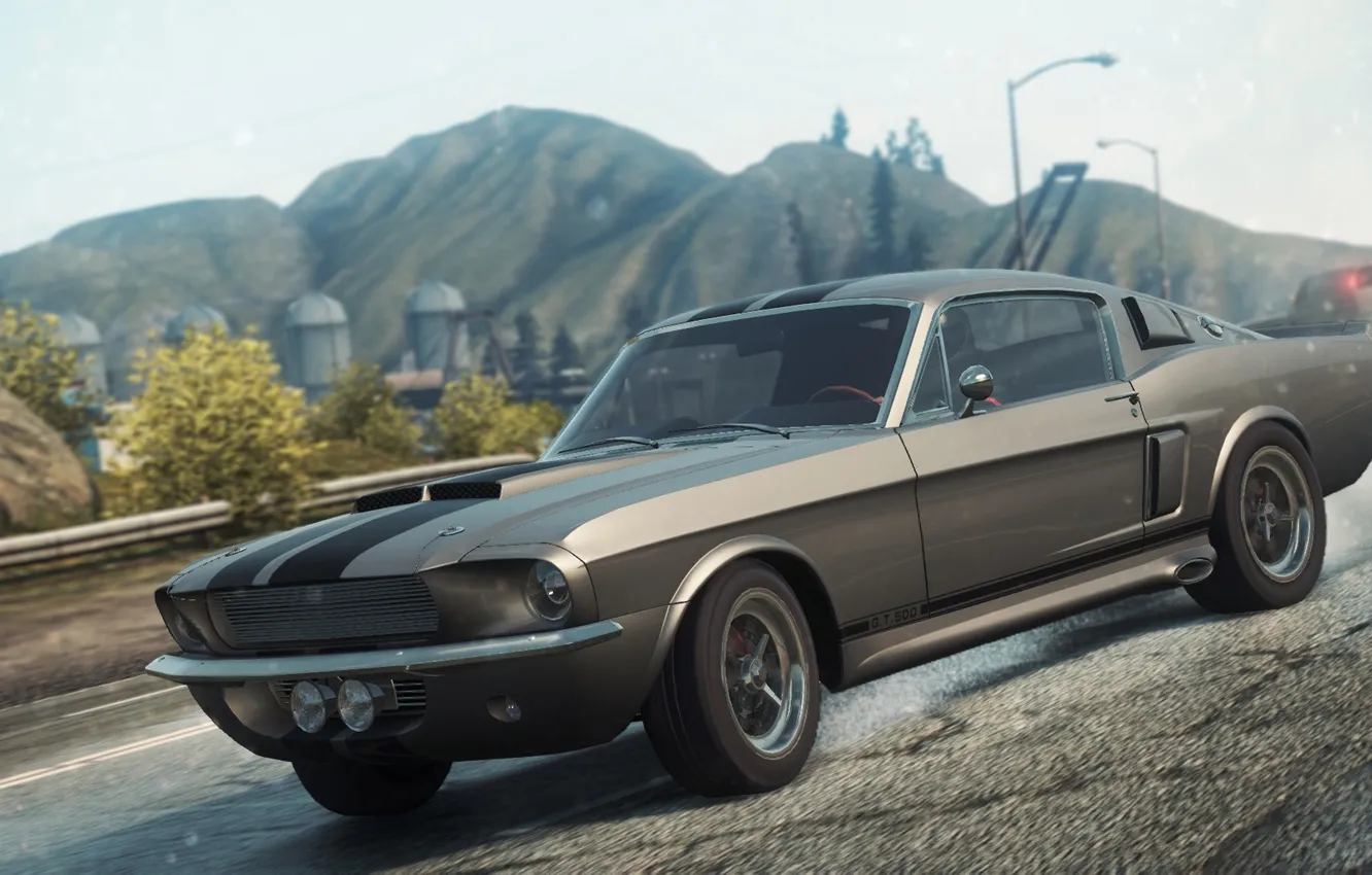 Photo wallpaper game, 2012, Shelby GT500, Most Wanted, Need for speed