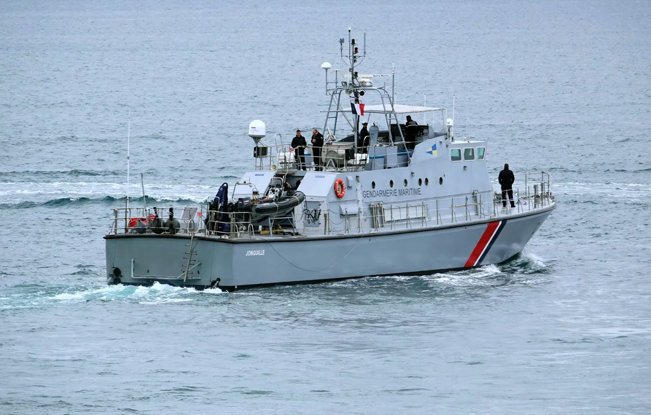 Photo wallpaper France, boat, the coast guard, Daffodil