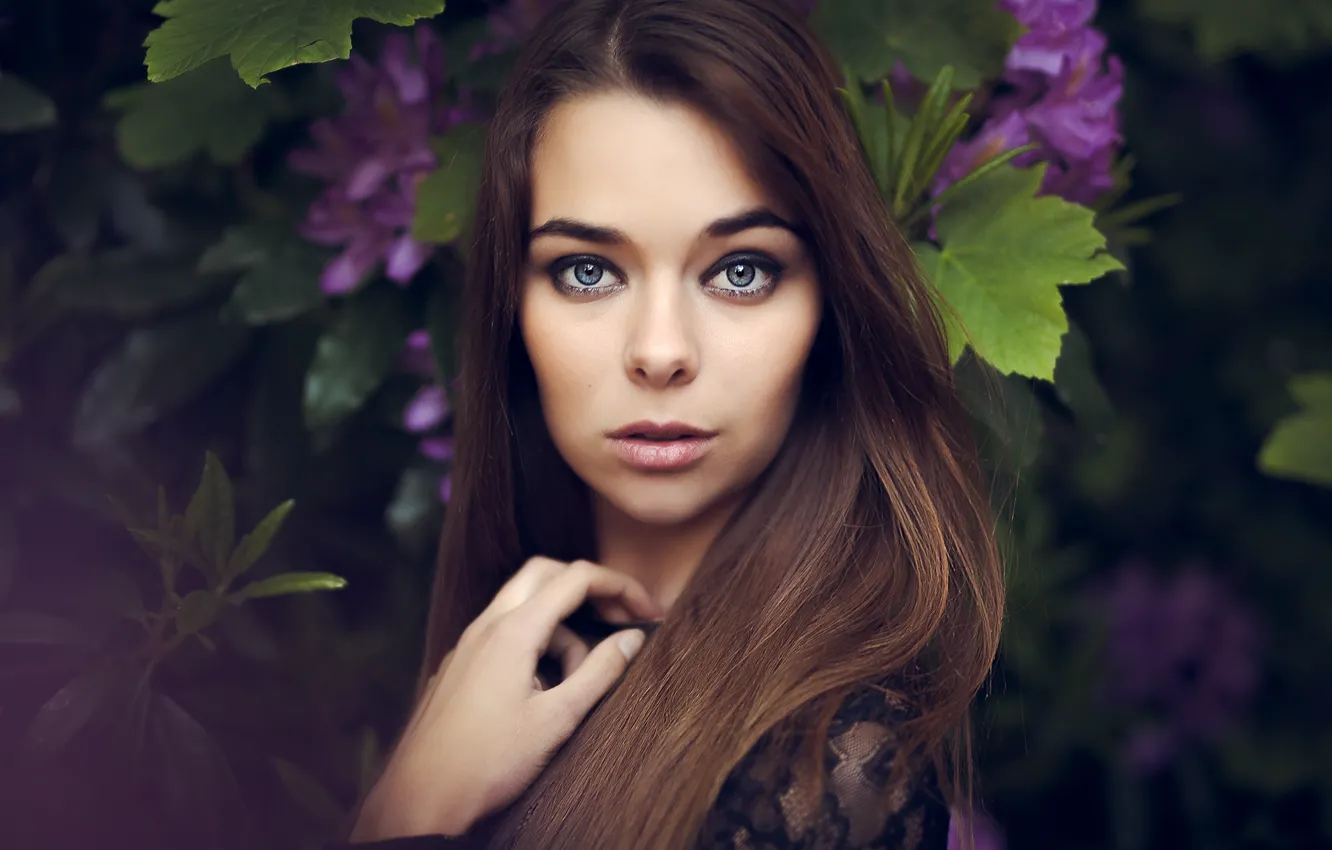 Photo wallpaper eyes, look, portrait