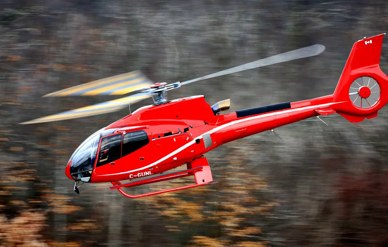 Photo wallpaper aviation, helicopter, helicopter is in air