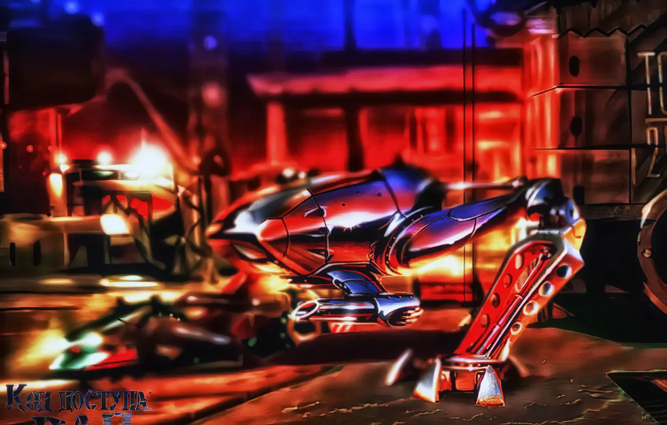 Photo wallpaper robot, mech, futuristic city, Cyberpunk, Game Art, sci-fi art, mist-land, paradise cracked