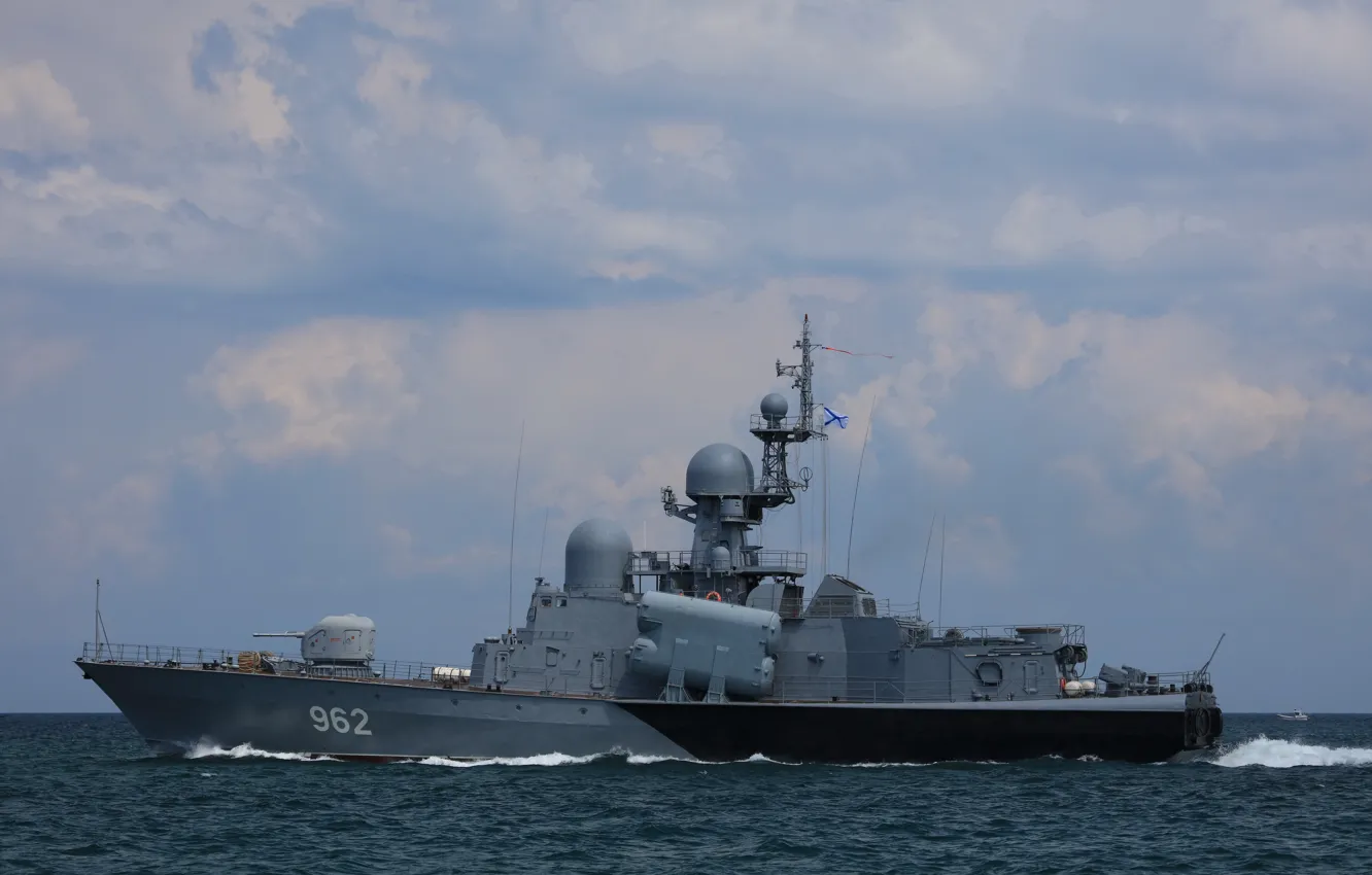 Photo wallpaper large, boat, rocket, Shuya