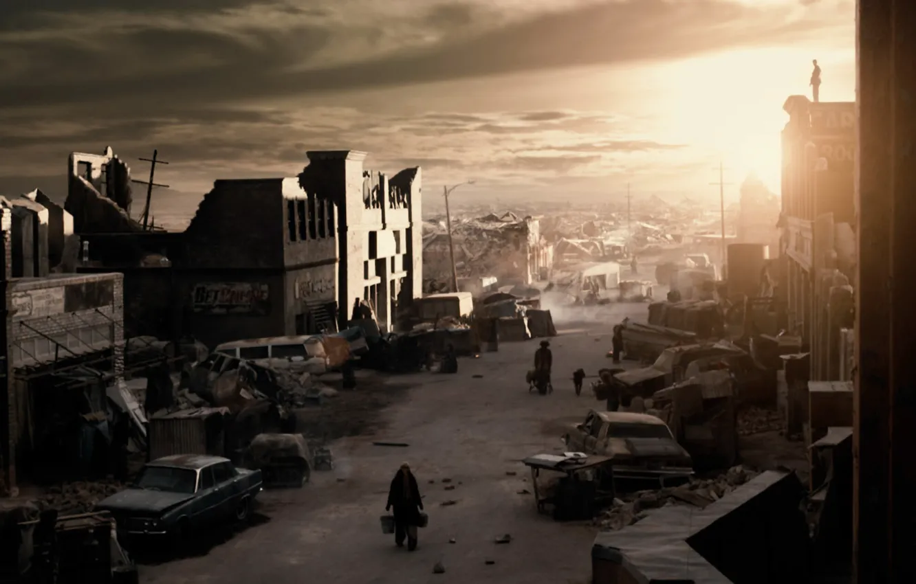 Photo wallpaper war, Apocalypse, devastation