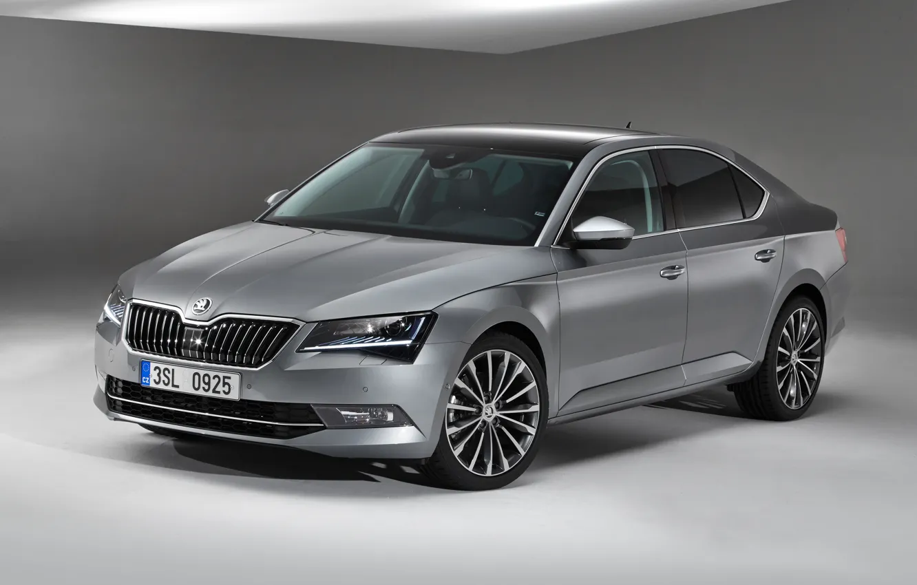 Photo wallpaper Skoda, Skoda, 2015, Superb, superb