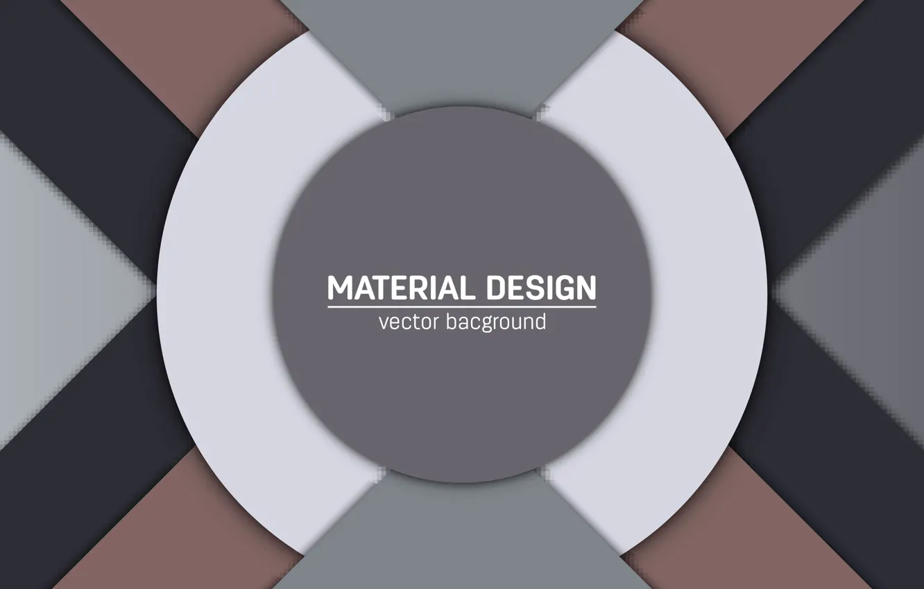 Photo wallpaper circles, vector, white, geometry, black, design, grey, brown