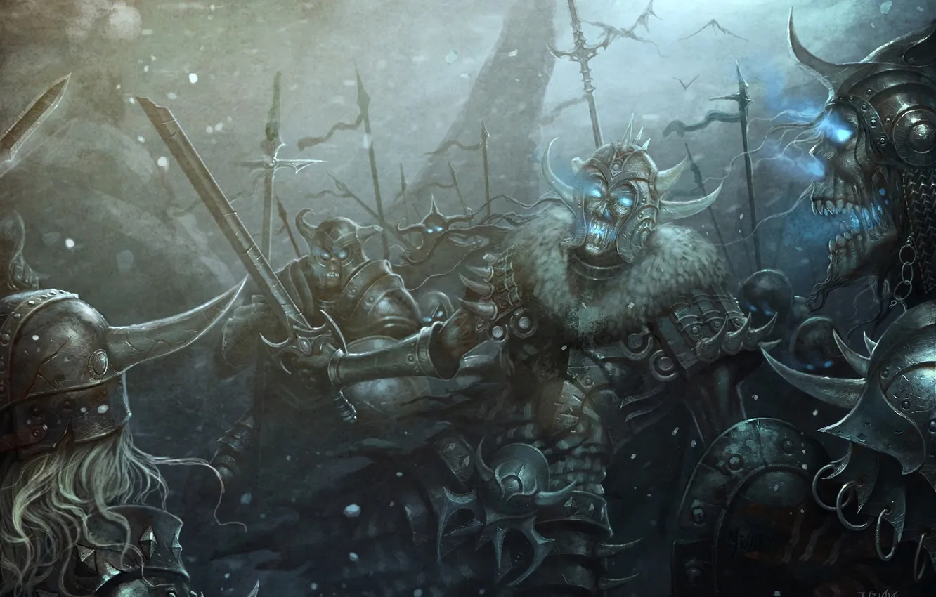 Photo wallpaper weapons, army, armor, art, undead, chaoyuanxu