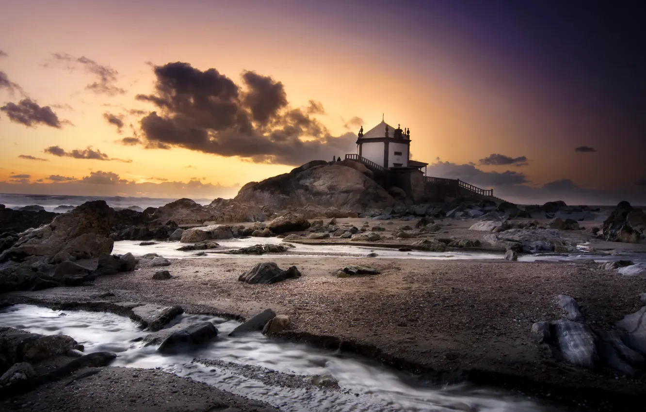 Photo wallpaper Portugal, beatch, The return to Gaia