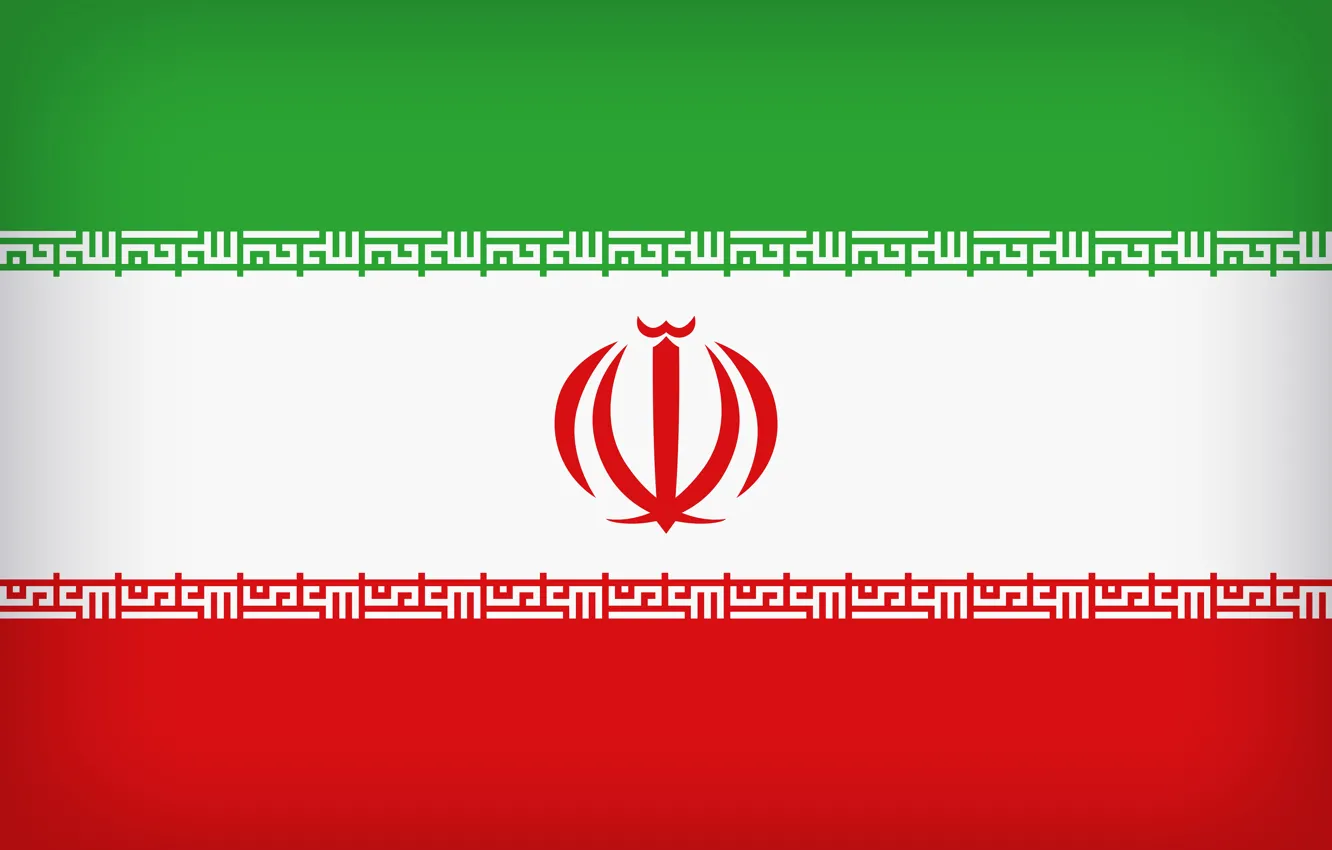 Photo wallpaper Flag, Iran, Flag Of Iran, Iranian Flag, Persian Flag