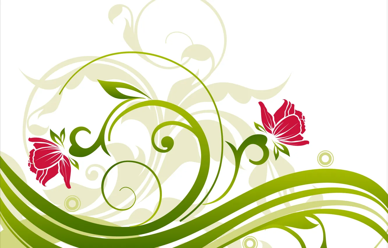 Photo wallpaper pattern, texture, vintage, vector graphics