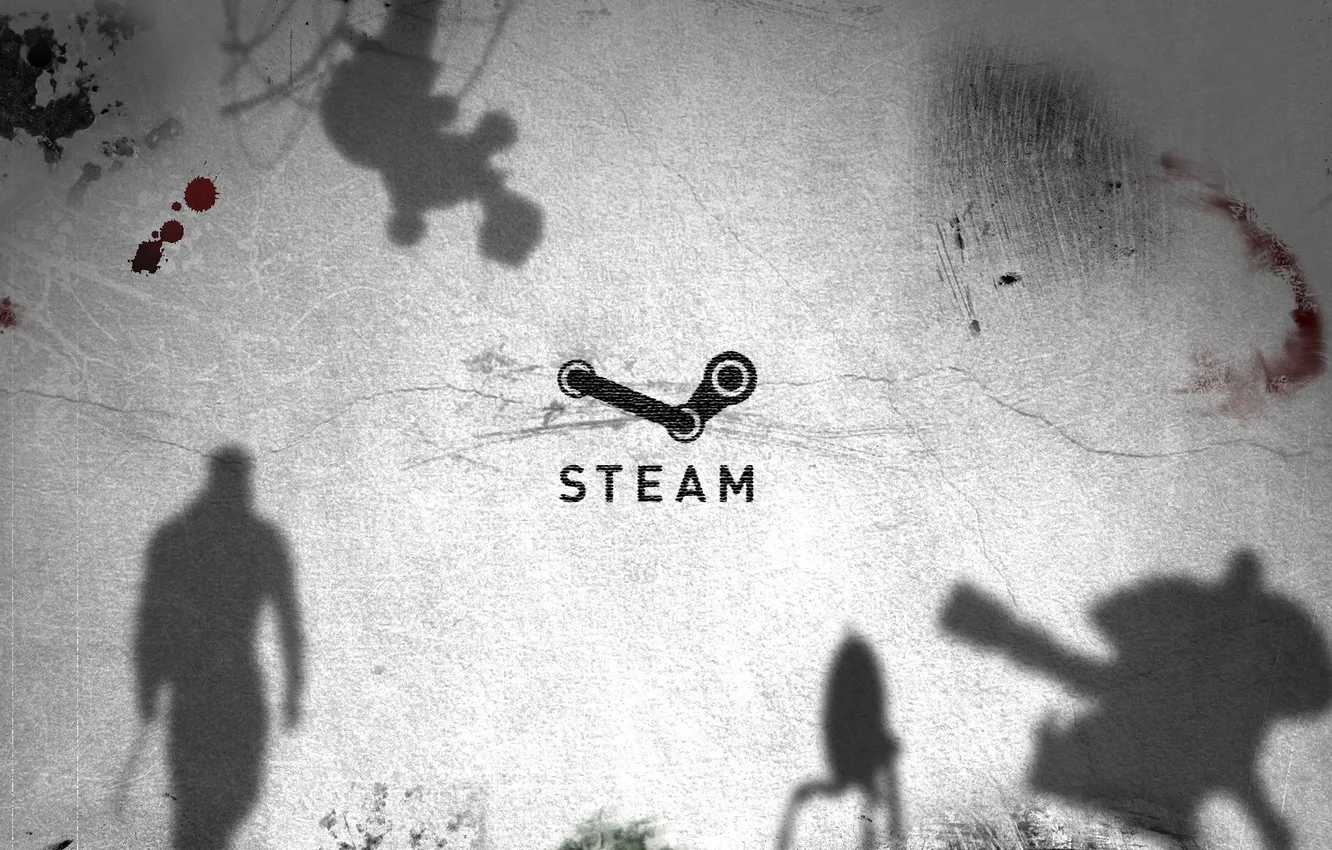 Photo wallpaper the game, shadow, hero, games, characters, Steam, service