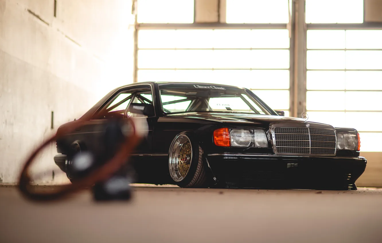 Photo wallpaper Coupe, w126, 560sec, facelift, c126