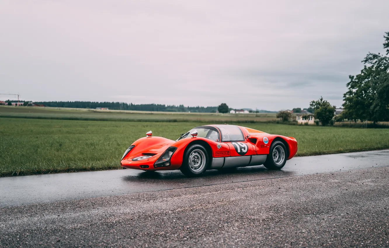 Photo wallpaper Porsche, sports car, 1966, the only instance, single copy, Race 6, Porsche 906, Porsche 906 …
