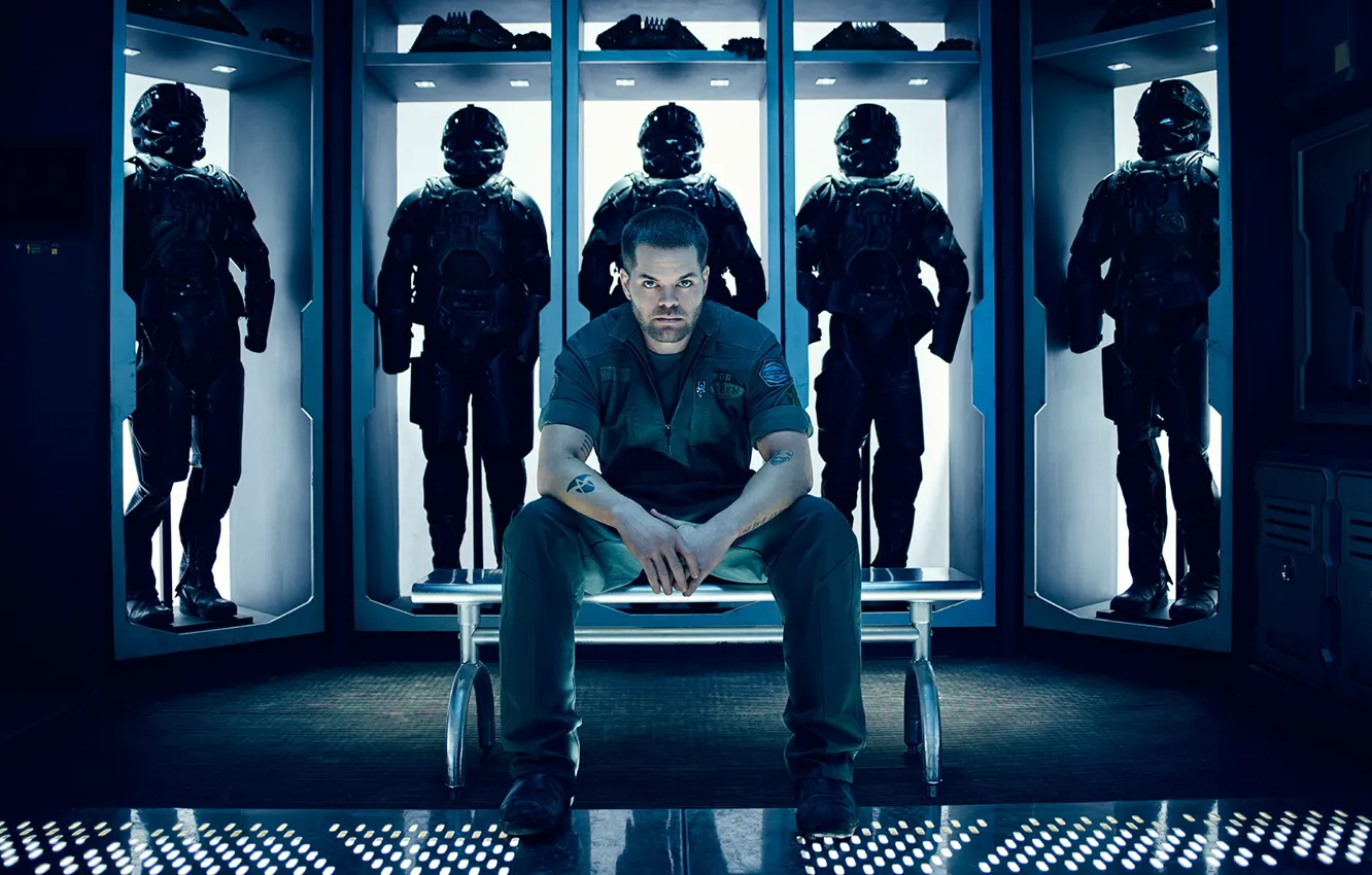 Photo wallpaper actor, tv series, The Expanse, Amos Burton, Wes Chatham, scifi, Expanse