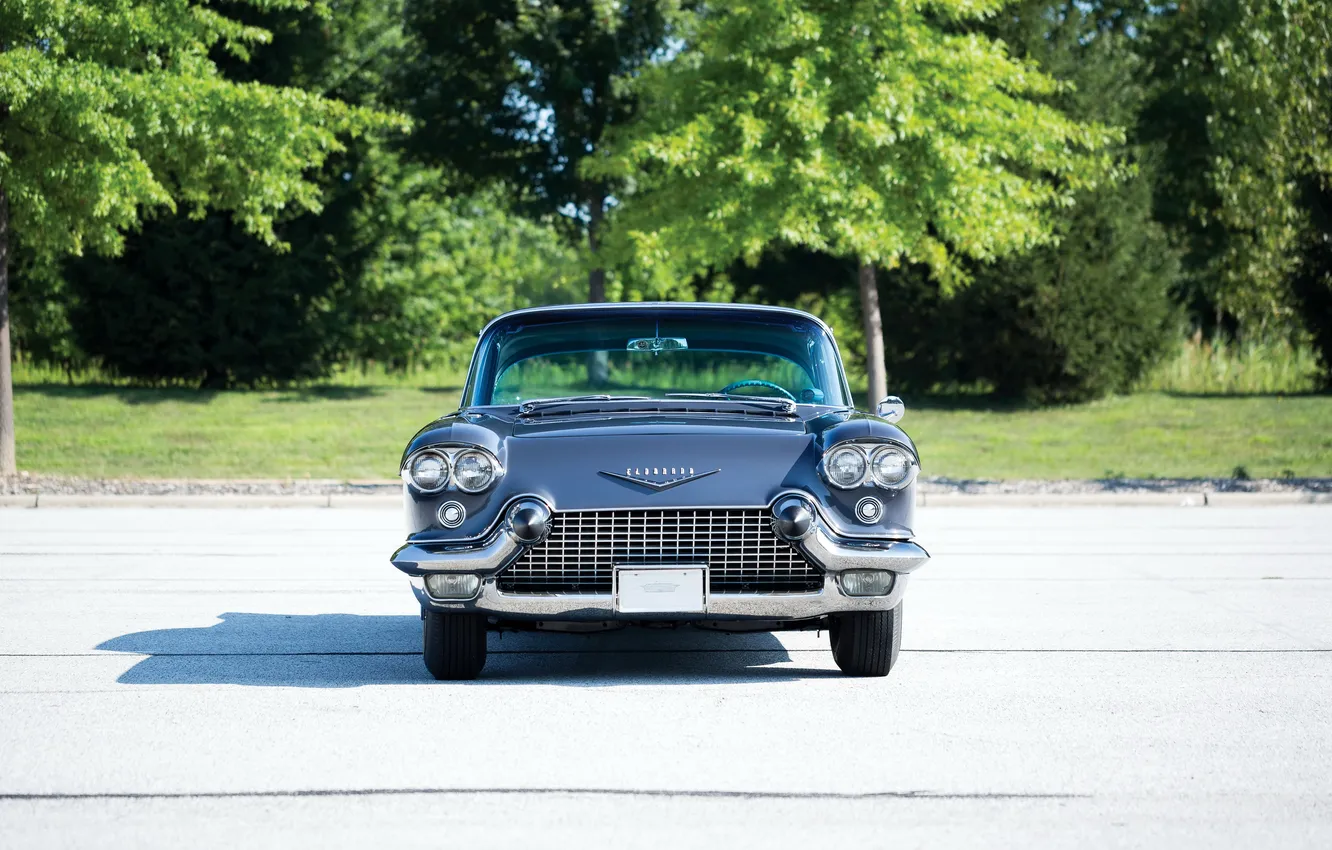 Photo wallpaper Cadillac, retro cars, 1958, Brougham, Cadillac Eldorado, Retro Cars, Cadillac Eldorado Brougham