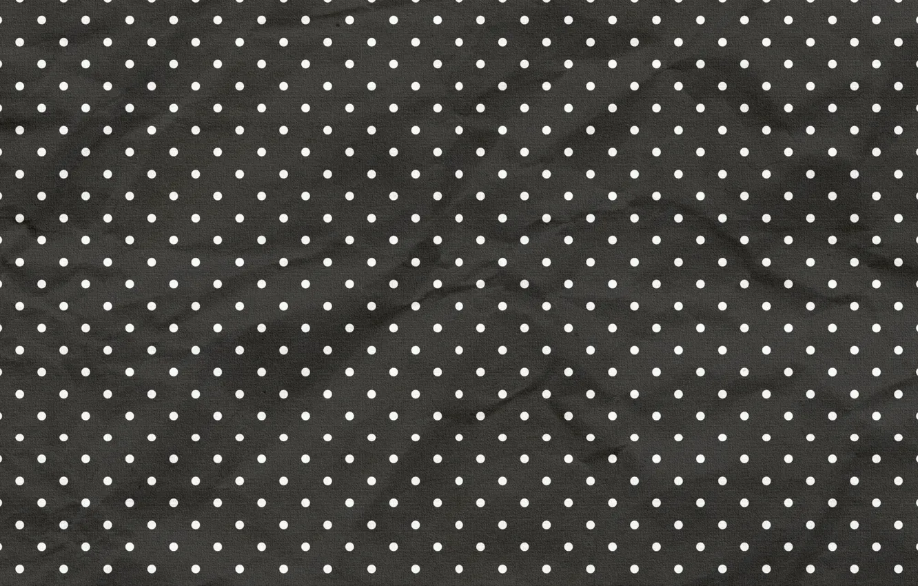 Photo wallpaper texture, polka dot, black background
