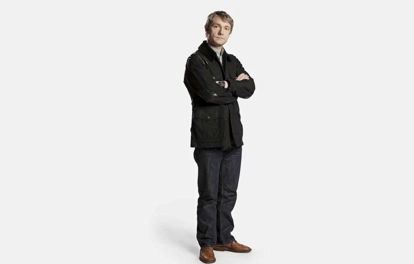 Photo wallpaper jacket, male, Martin Freeman, Sherlock, Sherlock BBC, John Watson, Sherlock (TV series)
