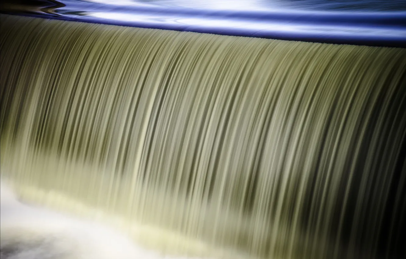 Photo wallpaper water, waterfall, excerpt, photo, photographer, long, Greg Stevenson