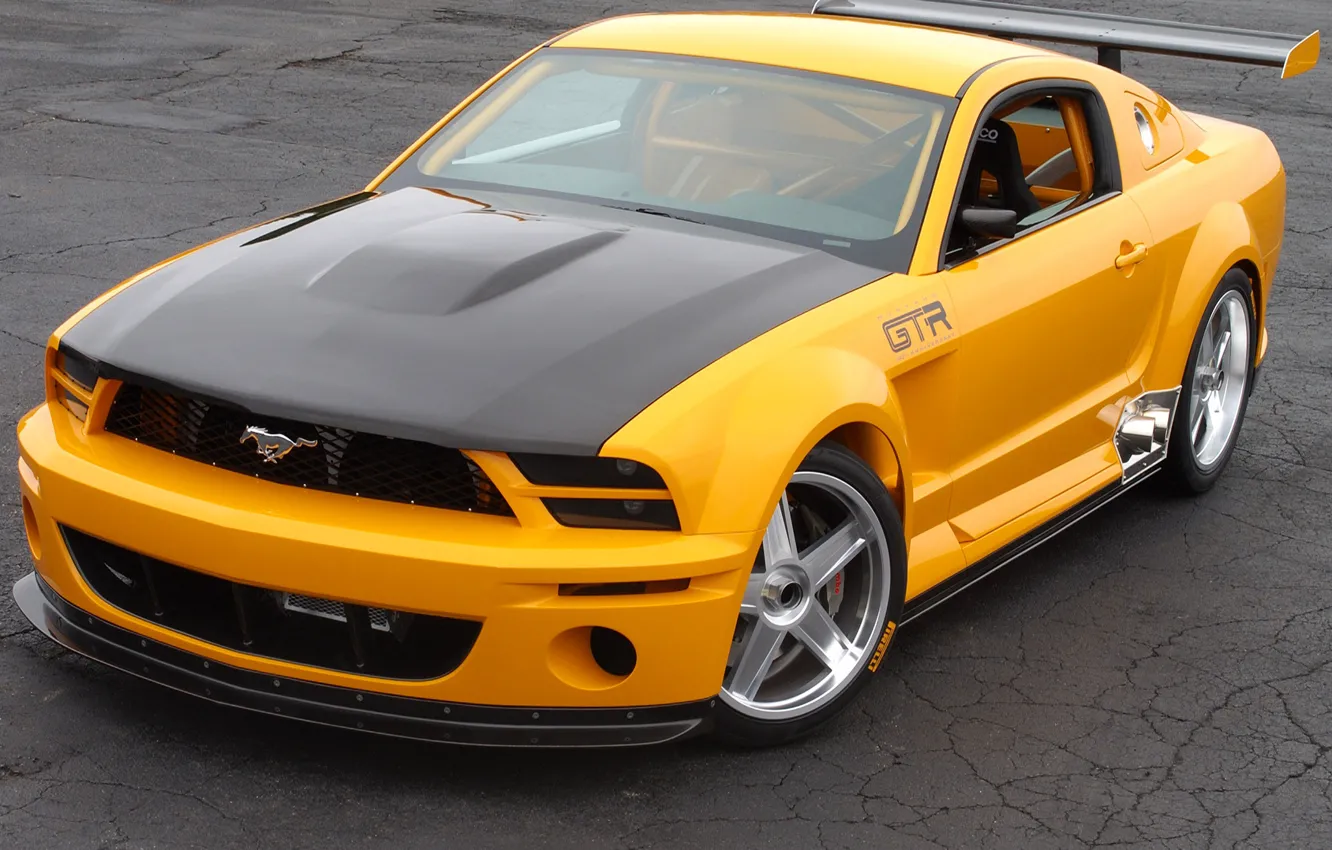Photo wallpaper Concept, Mustang, Ford, GT-R, 2004