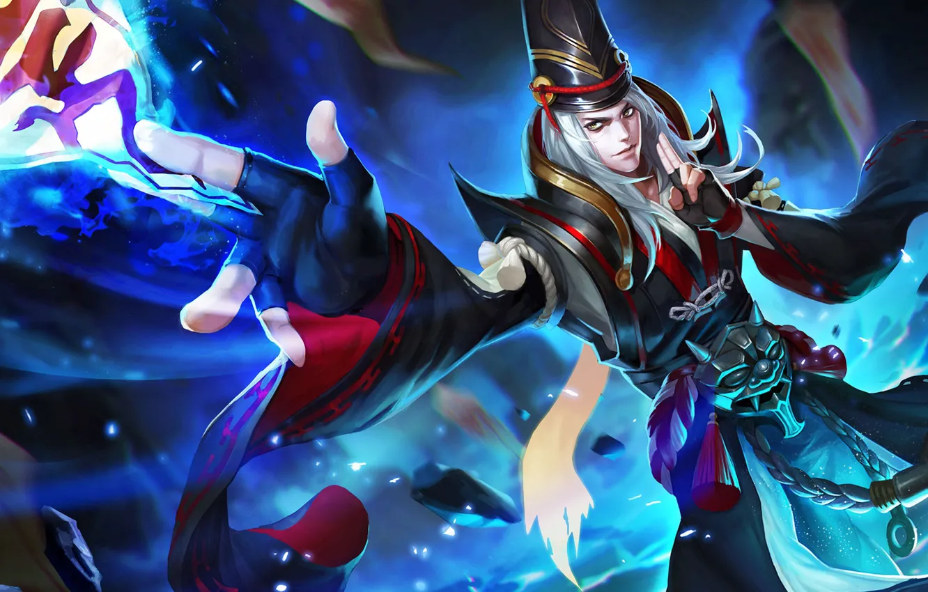 Photo wallpaper the game, guy, print, King of Glory, The king of glory