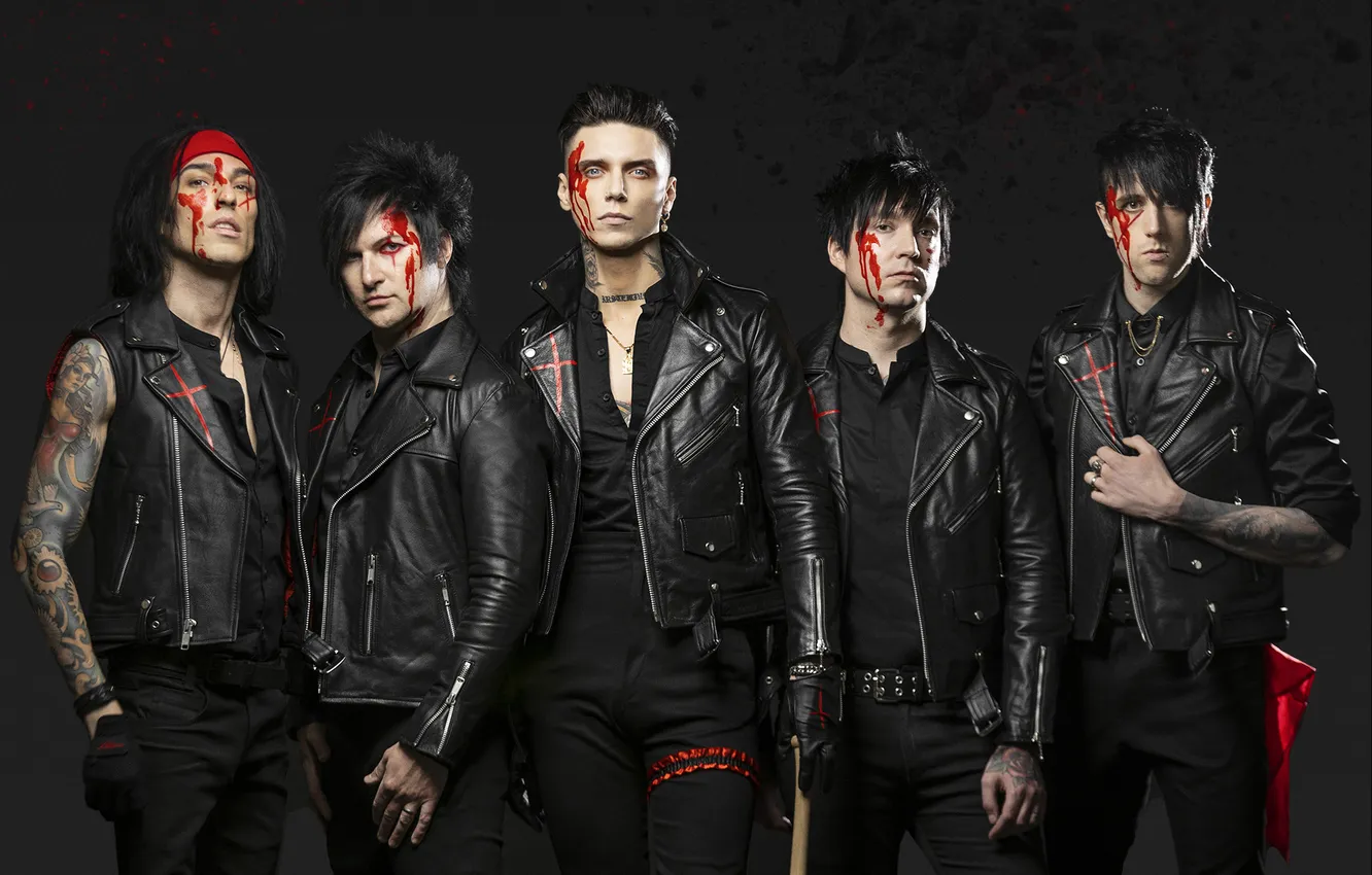 Photo wallpaper rock, Music, Black Veil Brides, rock band