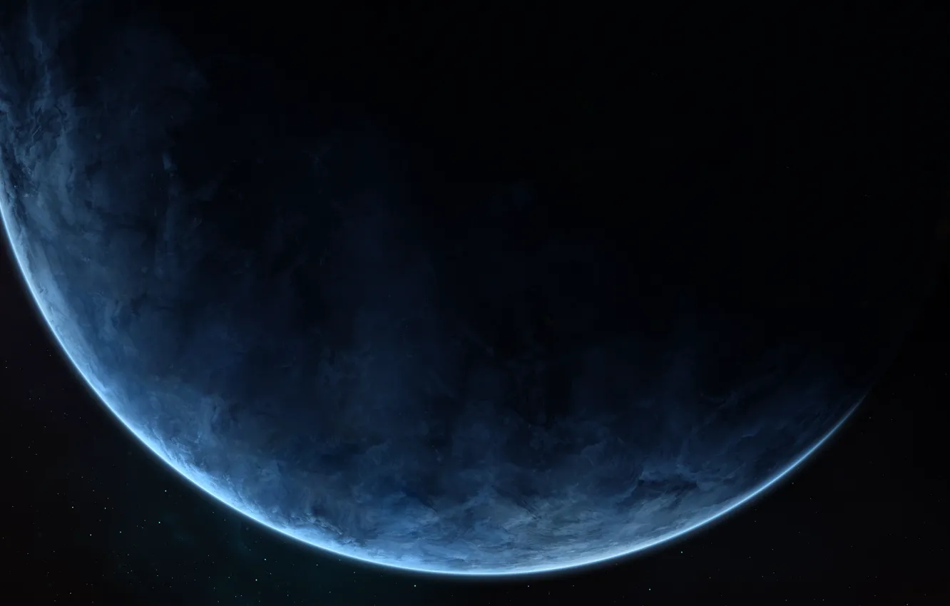 Photo wallpaper space, stars, fiction, planet, art, space, fantasy, art
