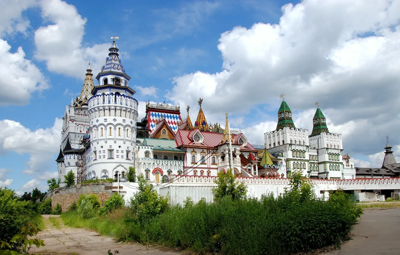 Photo wallpaper city, the city, background, castle, wall, widescreen, Wallpaper, The Kremlin