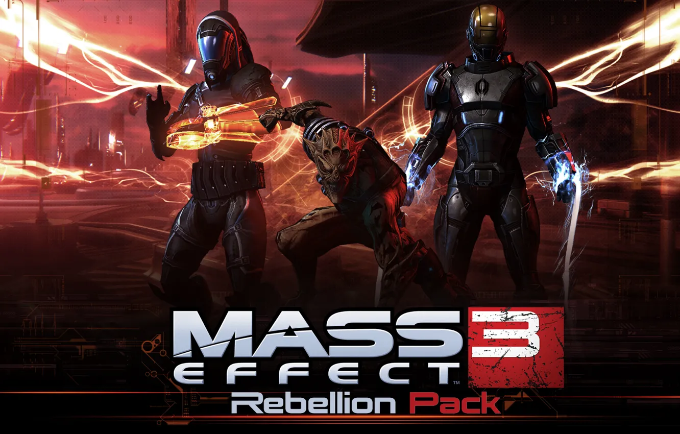 Photo wallpaper wallpaper, Mass Effect, gaming, Rebellion Pack, 2013