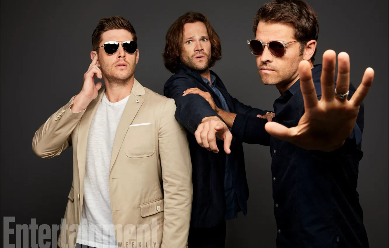 Photo wallpaper the series, Supernatural, Supernatural, Sam, Dean, Castiel