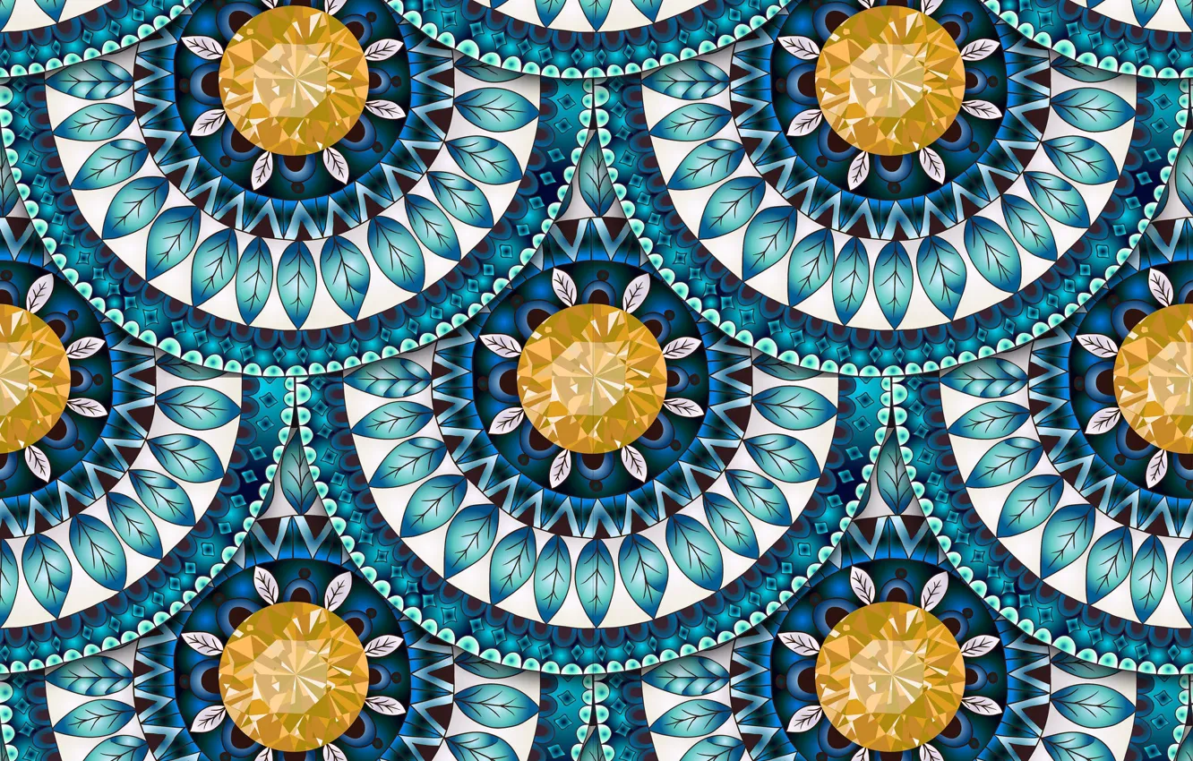 Photo wallpaper pattern, texture, ornament, pattern, geometric